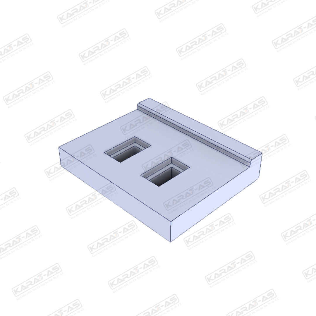 Mao 3000-4500 Sıyırıcı Palet Sağ Alt 3m³