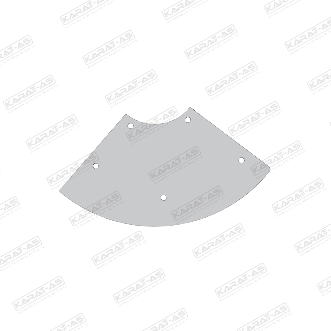 Mso 4500 Yan Duvar Aşınma Plakası