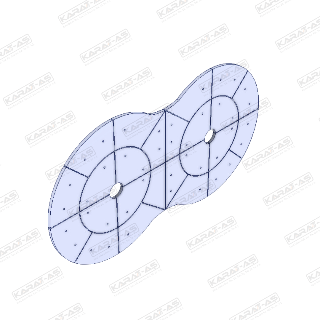 Mao 3000-4500 Yan Duvar Aşınma Plakası Takım 2m³