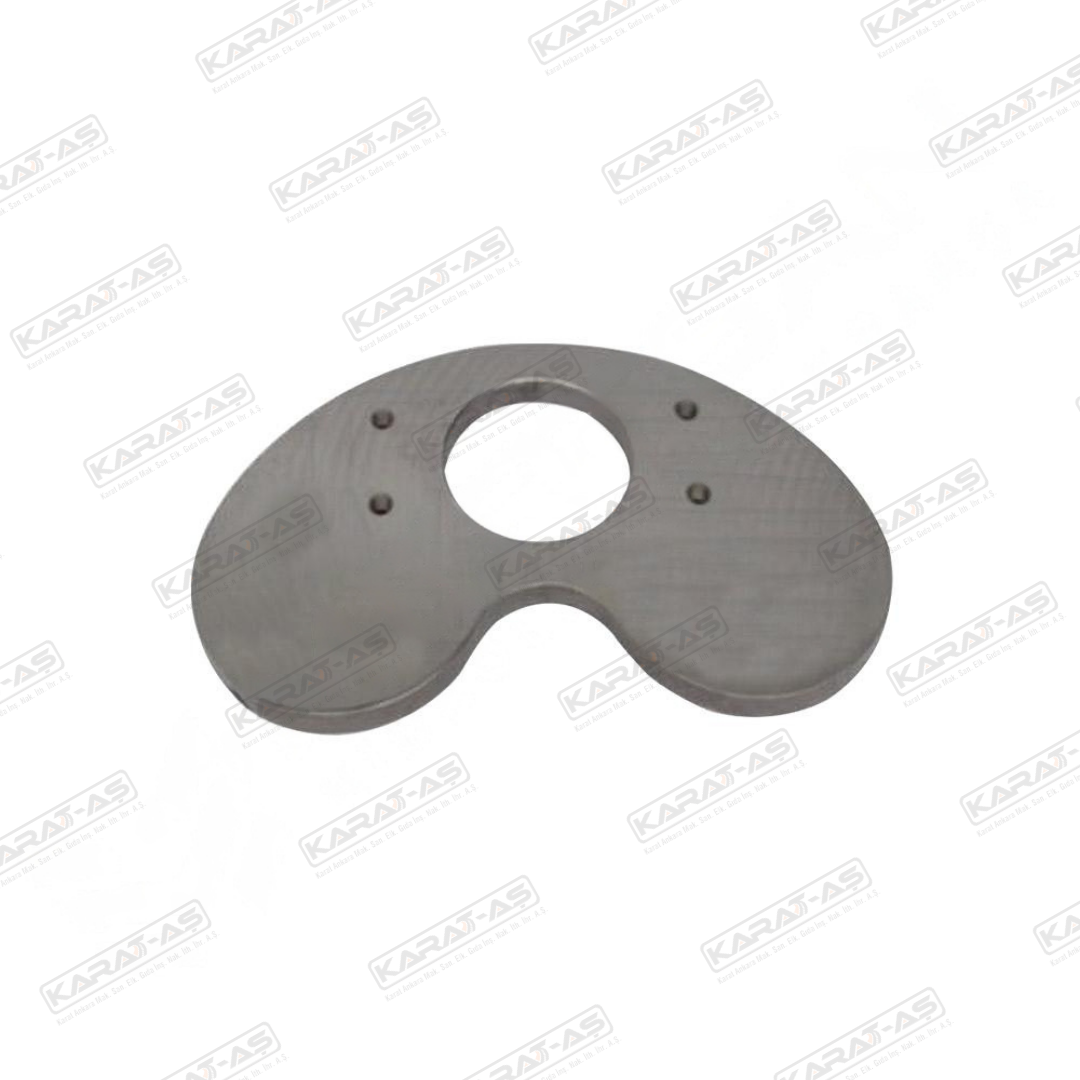 Ayna DN135 - DN180 Tek Göz Aşınma Plakası