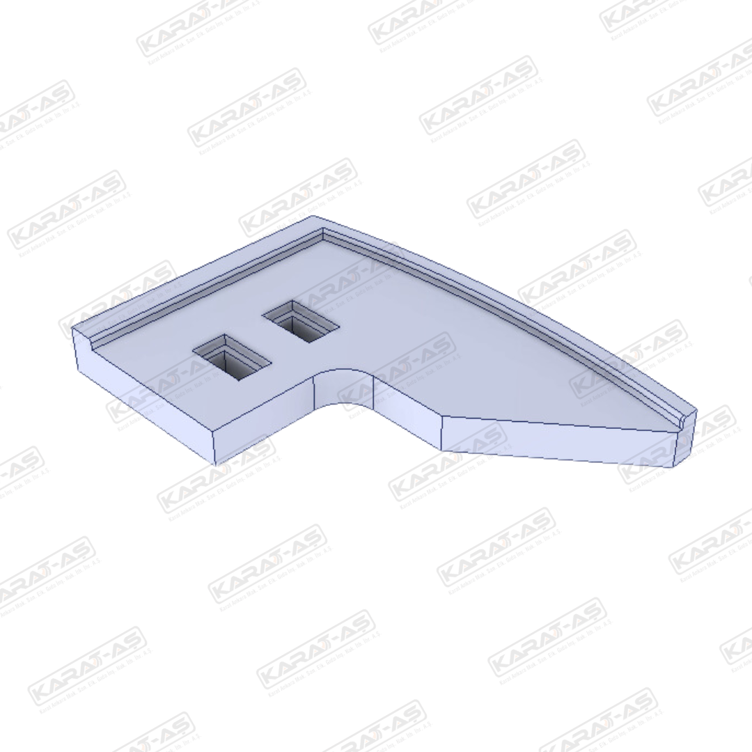 Mao 3000-4500 Sıyırıcı Palet Sol 3m³